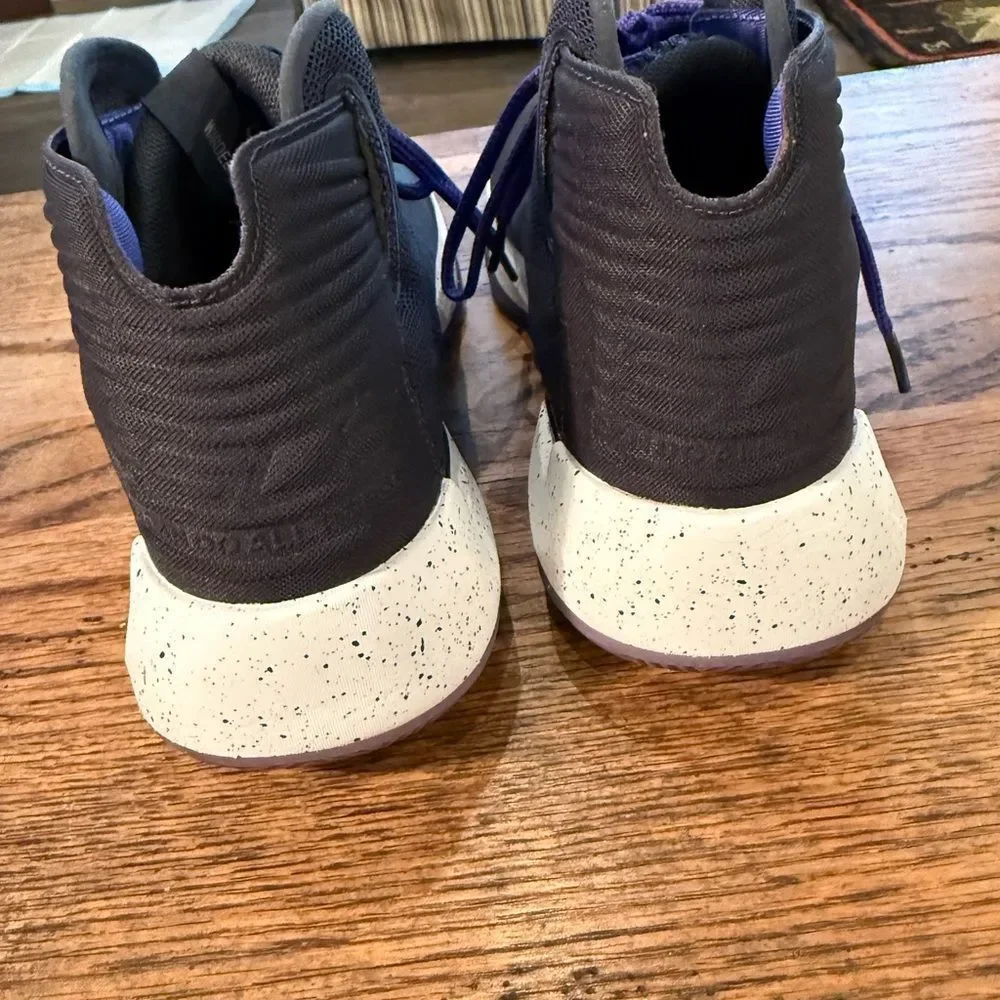 Under Armour Curry SC Mid Basketball Shoes Black Purple | Youth 7Y